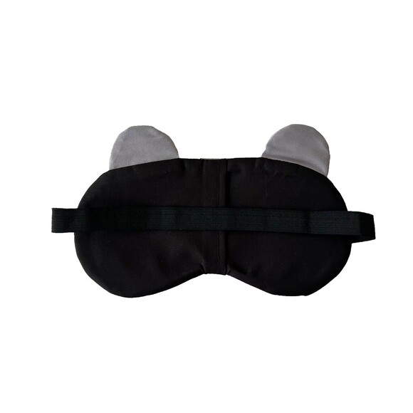 White Eyes Sleeping Mask Night Cover Relax Masks Women Men Christmas Gift Gray - Picture 2 of 2
